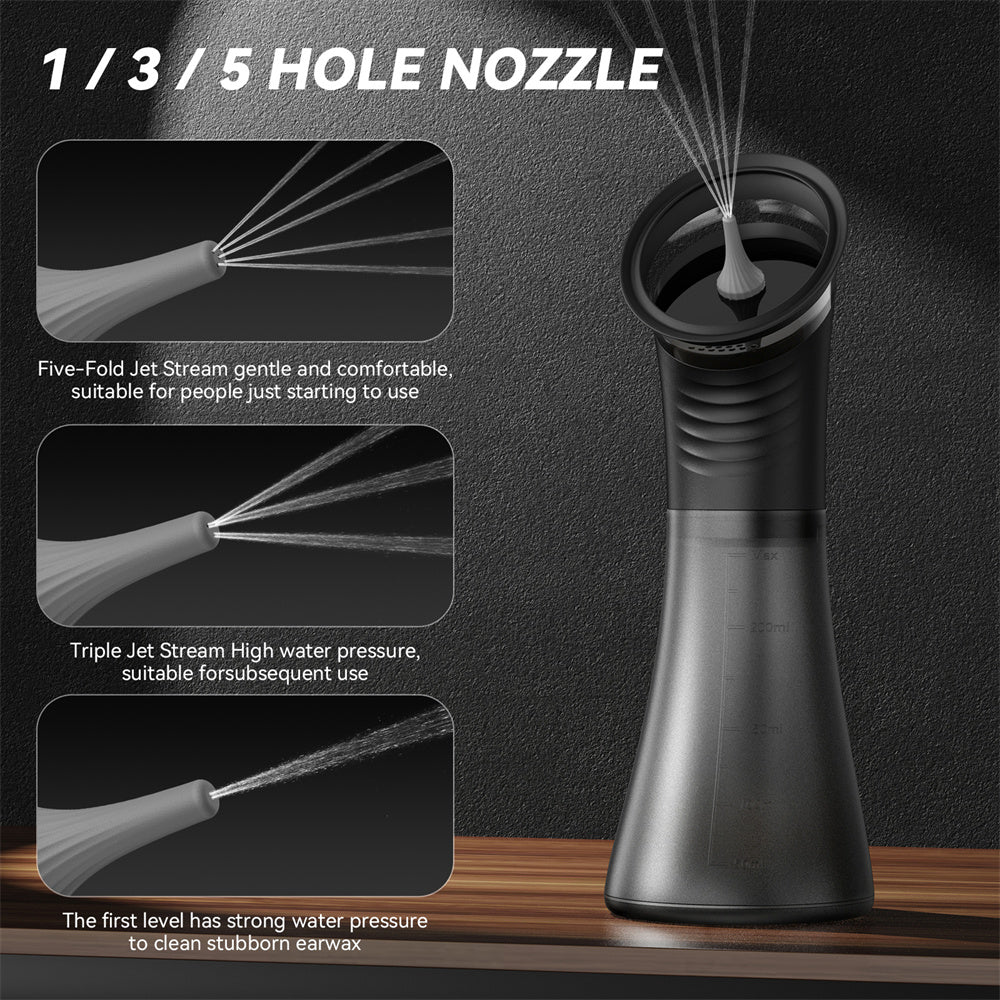 Electric Ear Wax Removal System Water Powered Ear Cleaning Tool