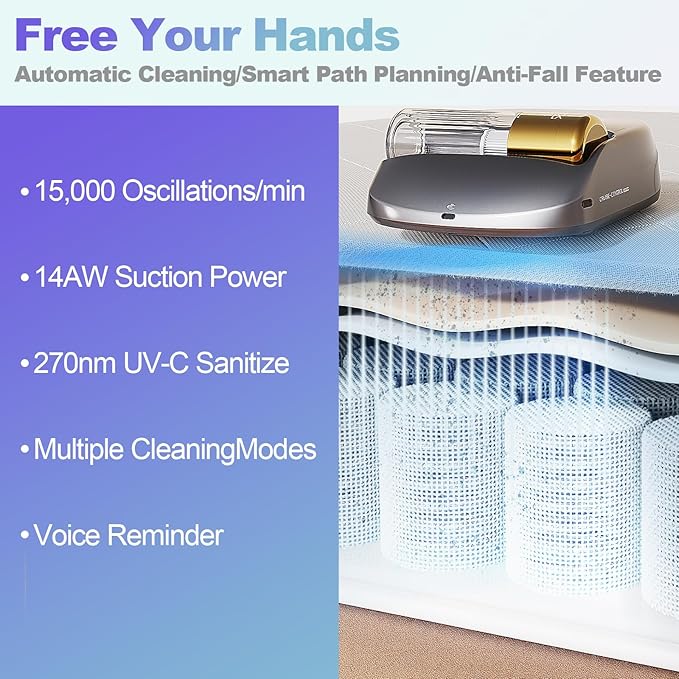 Rechargeable Mattress Vacuum Cleaner