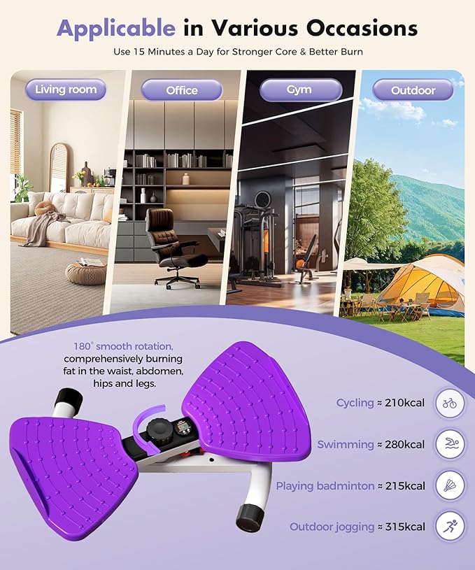 Waist Twisting Machine in use
