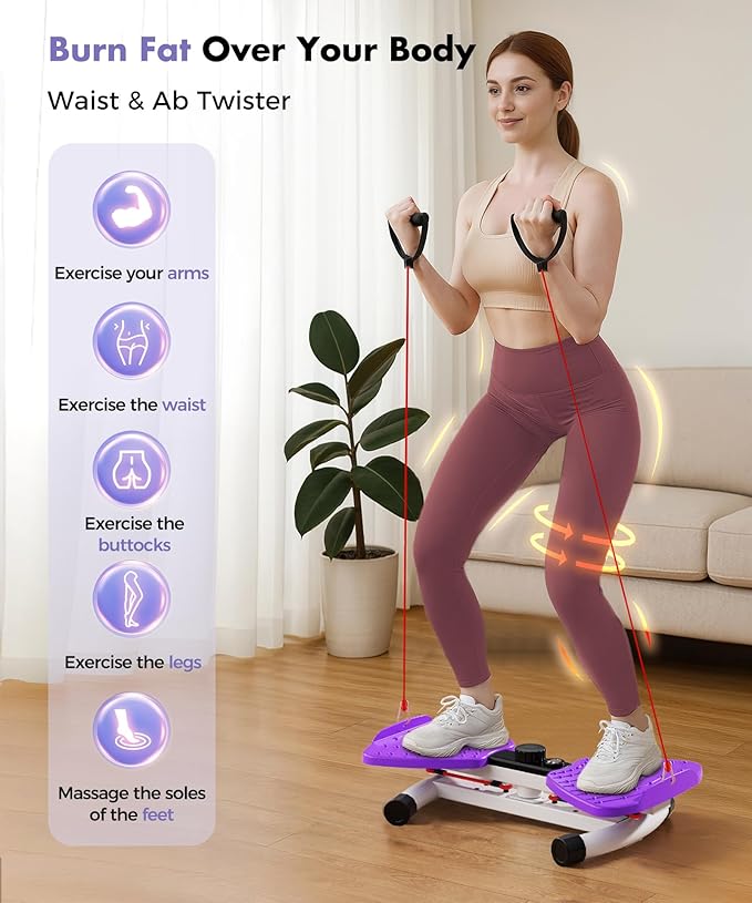 Waist twisting machine full product view